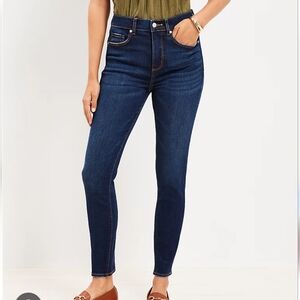 Loft Dark Jean Skinny jeans